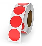 1 Inch Round Thermal Labels