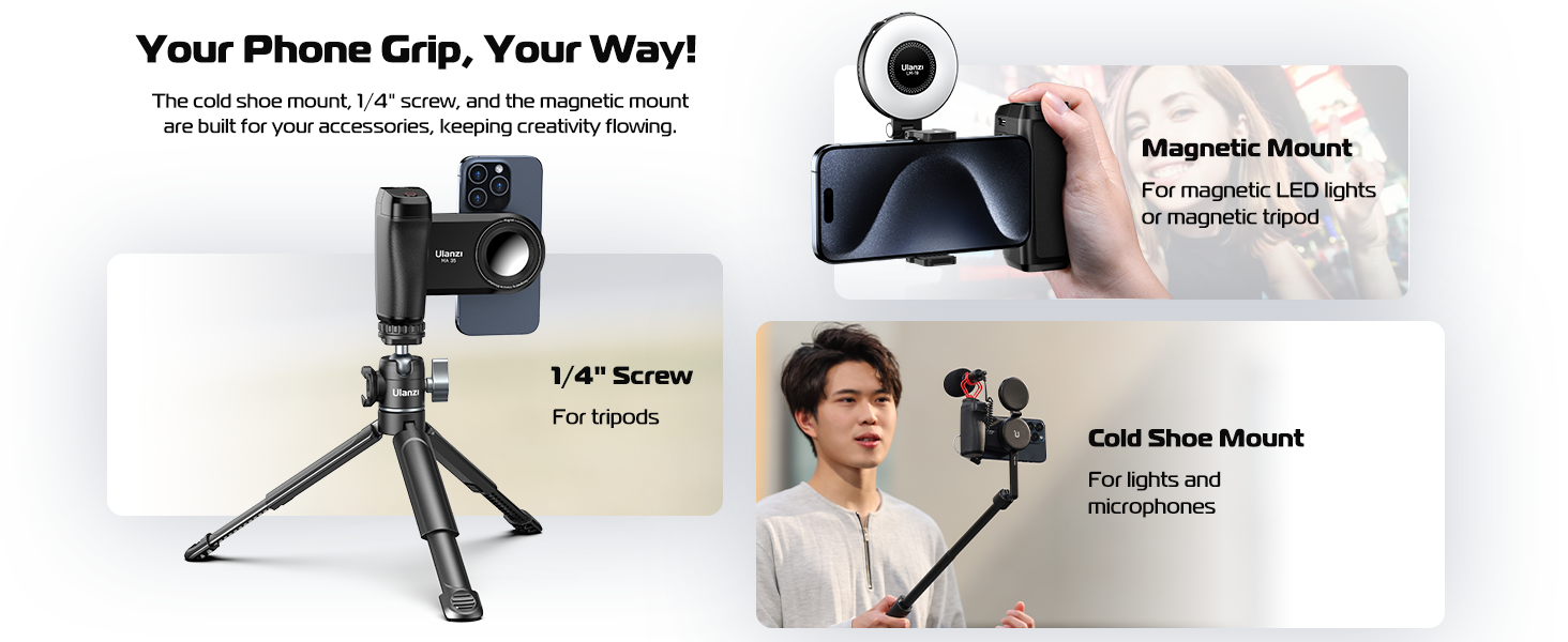 iphone camera accessories bluetooth remote for iphone camera camera grip ulanzi light