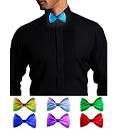 Light Up Bow Tie, Rechargeable - Normal Size LED Glowing Tie All Color Settings In One -Gift Box ...