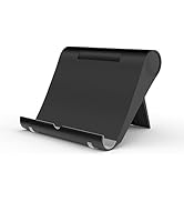 HZZADZXW Cell Phone Stand for Desk, Foldable and Adjustable Multi-Angle Holder Dock, Universal Co...