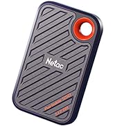 Netac 512GB Extreme Portable SSD External Solid State Drives Up to 2000MB/s Read 1700MB/s Write S...