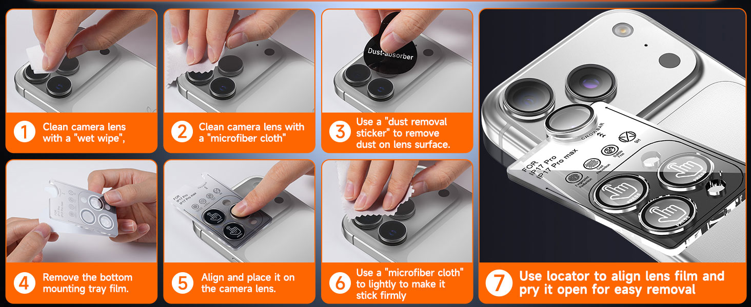 iPhone 17 Pro max camera lens protector