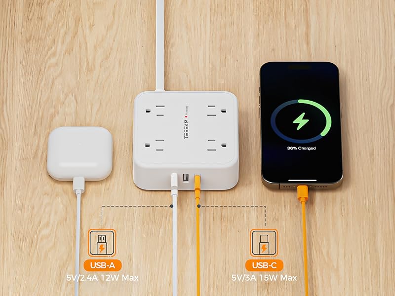 Flat Wall Plug