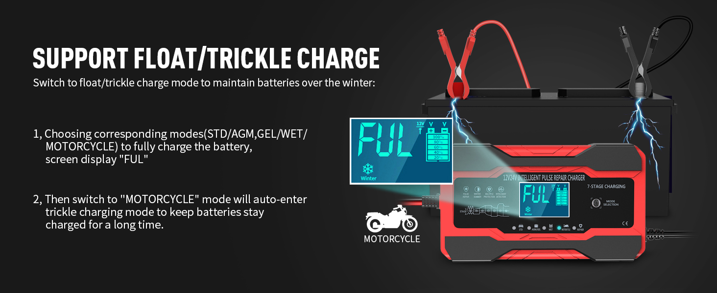 car battery trickle charger