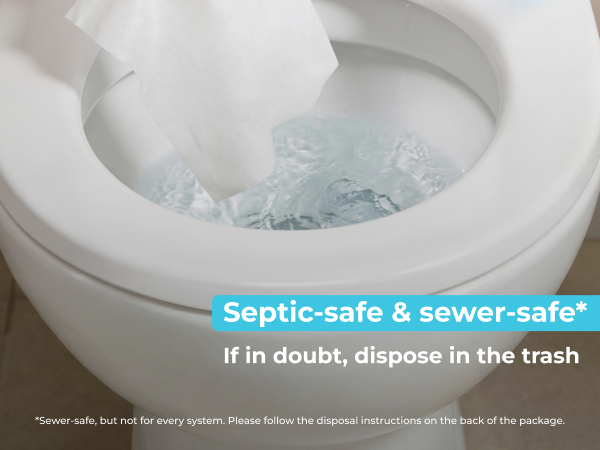 flushable wipes for adults
