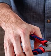 WORKPRO 4-Piece Snap Ring Pliers Set - Heavy Duty 7-inch Internal/External Circlip Pliers Kit (Ti...