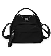 CEUTNIZ Elegant Solid Color Crossbody Bag Nylon Purse for Women Multiple Pockets Nylon Handbag Te...