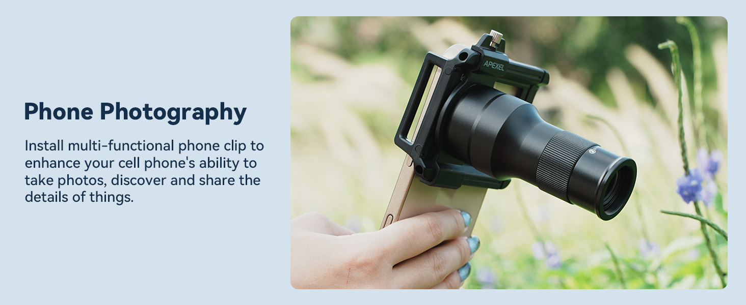 TM6 6X Telephoto Lens &amp;amp; 150mm Macro Lens