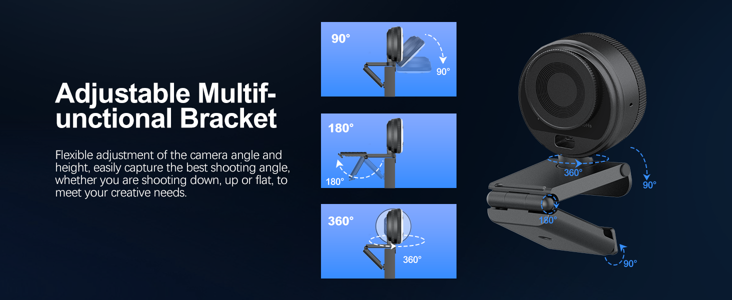 wbcam focus privacy cams video call Windows Auto 30fps live lighting webcam&amp;amp;#39;desk best creation