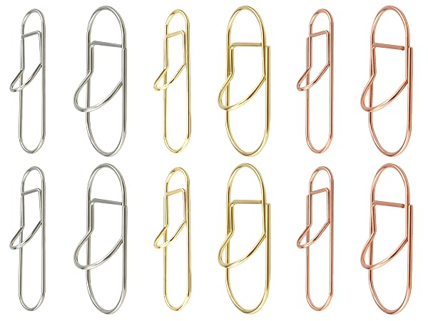 Colorful Metal Pen Clips
