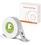 Rongta R5 Label Maker Tape, 14x40mm (0.55"x1.57"), Standard Laminated Thermal Label Tape Replacem...