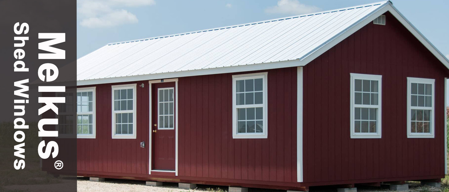 shed windows 2 pack
