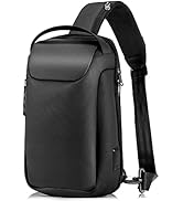NYEAR Light Sling Backpack Men Comfortable Crossbody Backpack for Men Multipurpose Crossbody Shou...