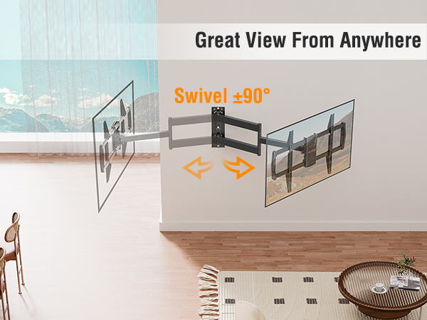 long arm tv mount