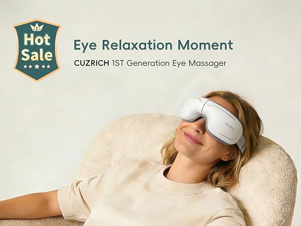 eye massager with heat
