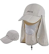 icolor UPF 50+ Sun Cap Fishing Hats Ponytail Sun Protection Hat Summer Travel Beach Golf Hat for ...
