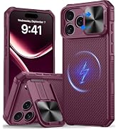 GIVELOT for iPhone 18 Pro Max Case with Slide Camera Cover, Fit for Magsafe | Built in Kickstand,...