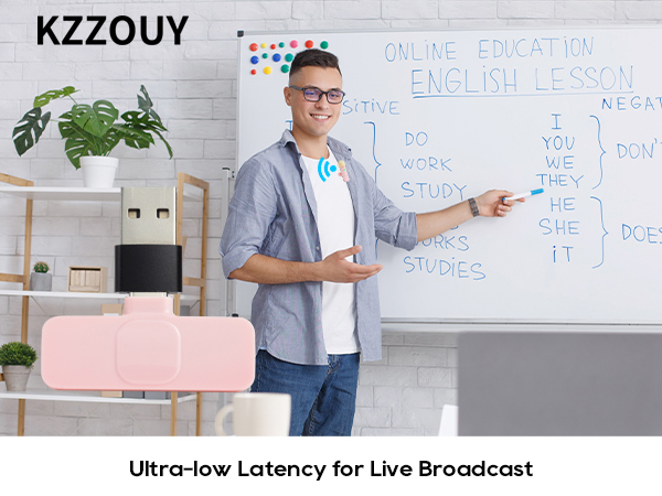 microphone for podcast Broadcast best mic for content creators small pink microphone