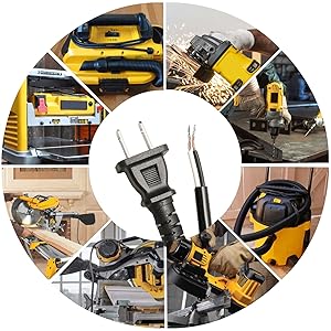 Power Tool Cord Supply Cable for AC Appliance for Drills
