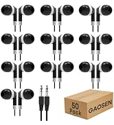 Kids Earbuds 50 Pack for School Classroom,Wholesale Class Set Wired Bulk Earphones for Children S...