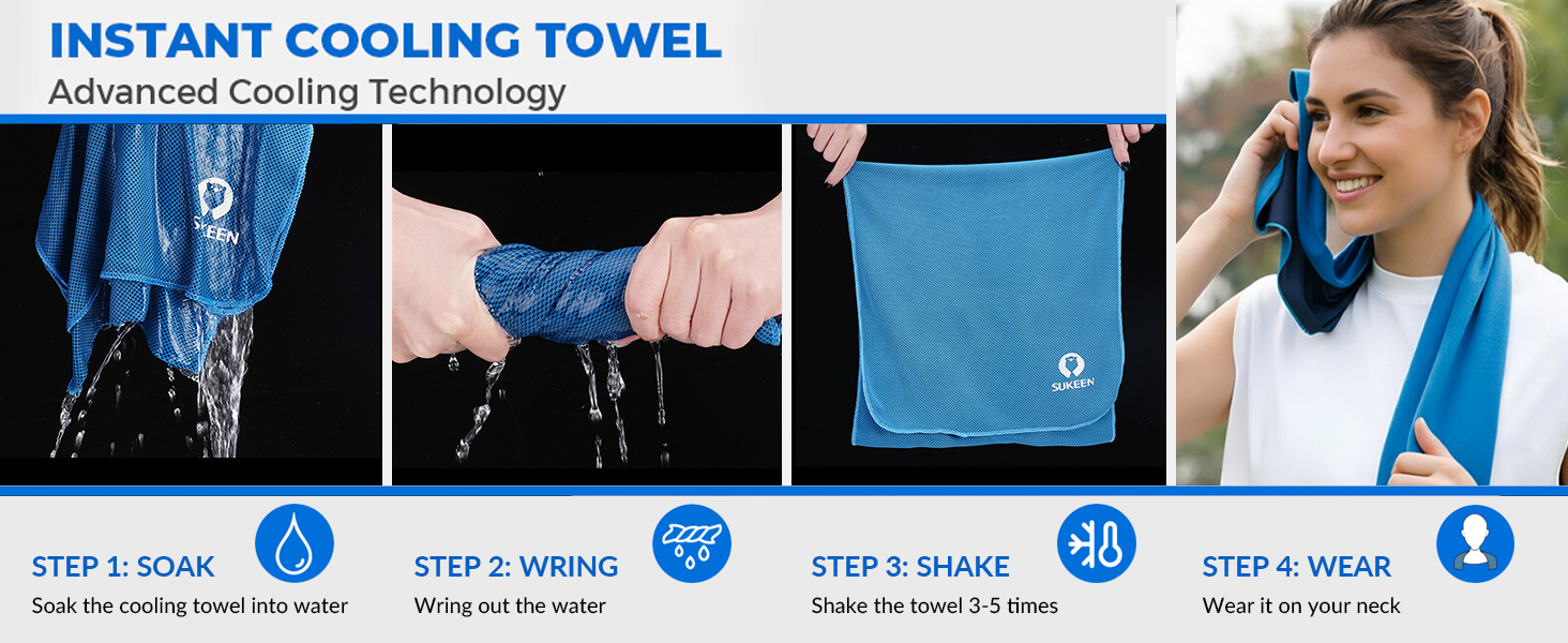 cooling towels for neck and face cooling towel for hot weather cool cold towels for neck gym sweat