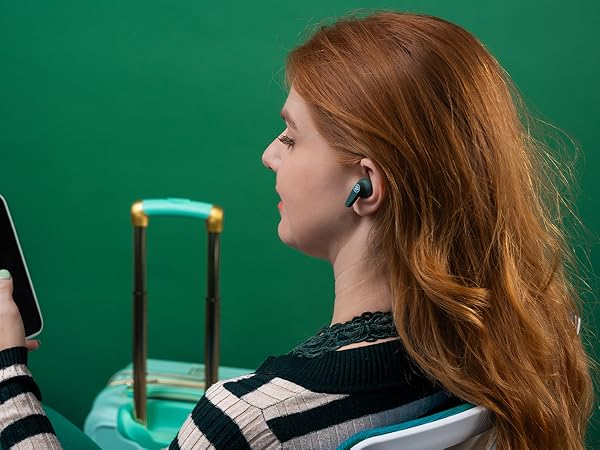 ANC on go pods in a travel setting