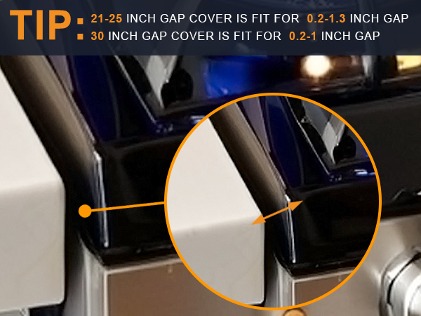 silicone stove counter gap cover