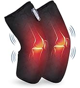 COMFIER Heated Knee Massager with Heating Pad for Knee,FSA Eligible HSA,Christmas Gifts for Dad M...