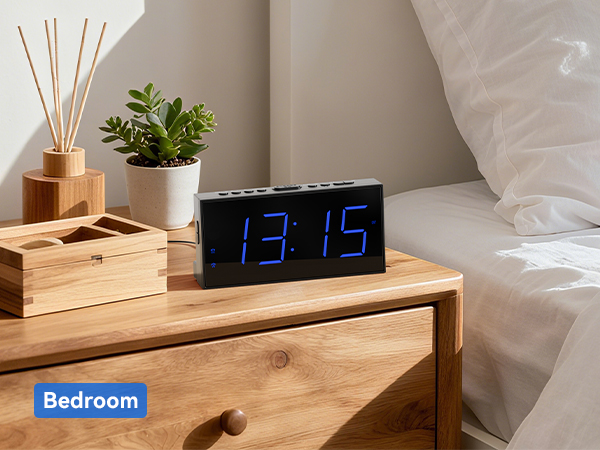 digital clock large display