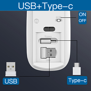 Dual mode wireless mouse