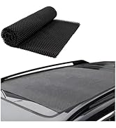 KHGUZ Car Roof Rack Pads, 47" X 40" Vehicle Rooftop Cargo Bag Protective Mat, Non-Slip Automotive...