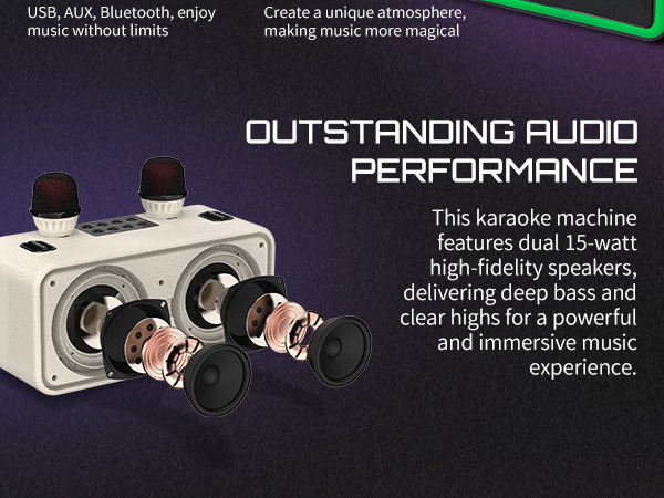 karaoke machine