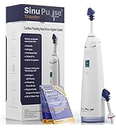 SinuPulse Traveler with 30 Sinuair Packets - Cordless Pulsating Nasal Irrigation Sinus Rinse Syst...
