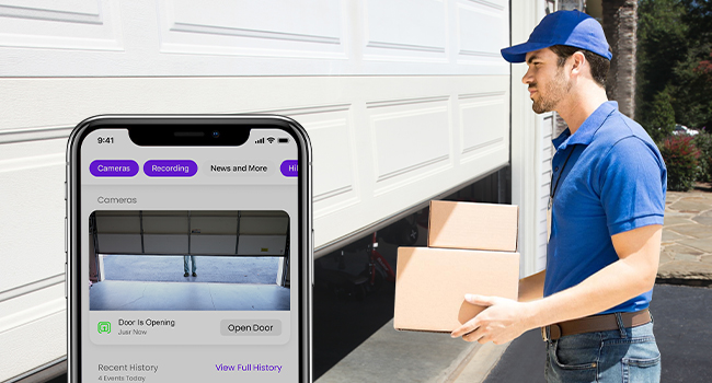 Stop porch pirates with safer package deliveries and watch the courier in real time