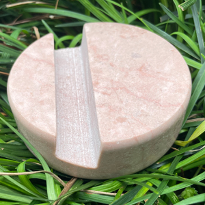 Pink marble Phone stand