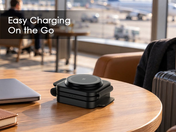 3 in 1 meta foldable charging station rayban apple watch iphone