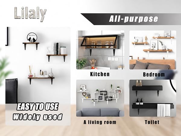Heavy Duty L Brackets for Shelves
