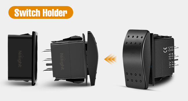  On-Off-On Rocker Switch