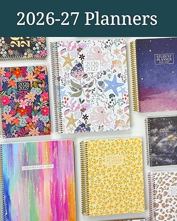 2026-2027 academic year planners july to july