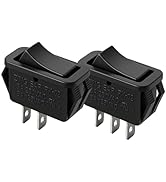 S97016970 Range Hood Switch Kit,Rocker Switch Replacement for Broan 46M Series Fan and Light Cont...