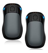 Hand Warmers Rechargeable, MKG 2 Pack Electric Handwarmers with 20Hrs Long Lasting and 3 Levels Q...