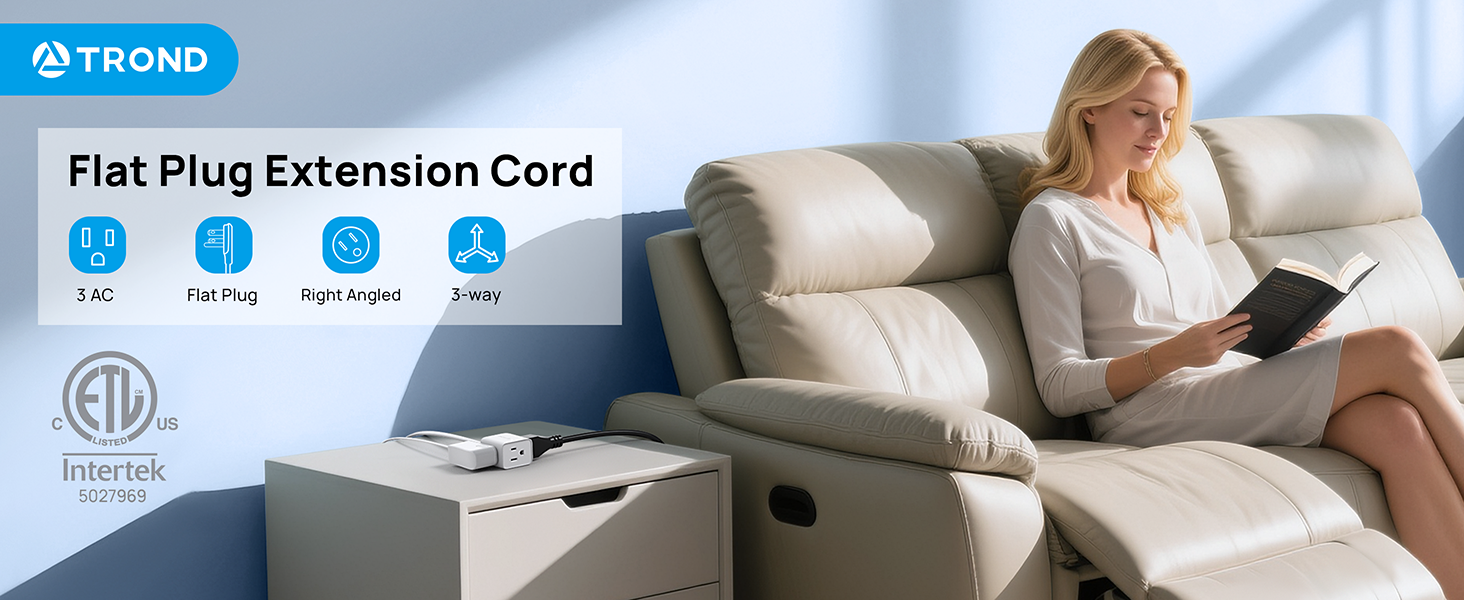 extension cord white