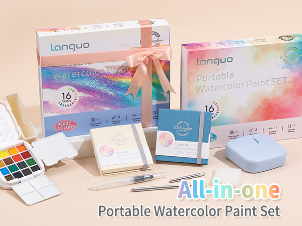 Watercolor Paint Set