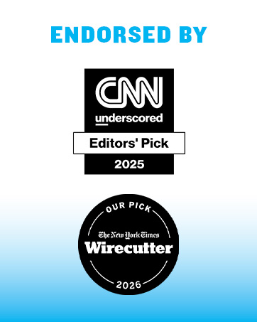 Endorsed by CNN and Wirecutter