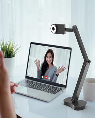 usb document camera teacher led light teaching education 4K 8MP class classroom