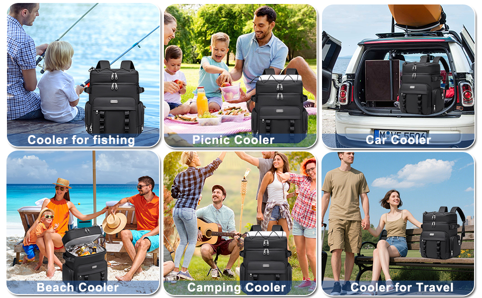 cooler backpack soft cooler bag insulated lunch cooler large lunch backpack picnic beach camping