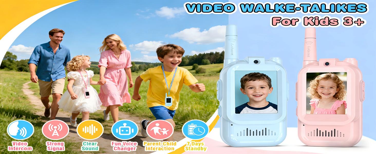 Video Walkie Talkies for Kids