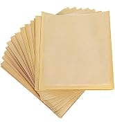 200 Pcs Brown Bakery Bags with Window (7.5 x 7.1 Inches) Wax Paper Bags, Greaseproof Paper Bags, ...