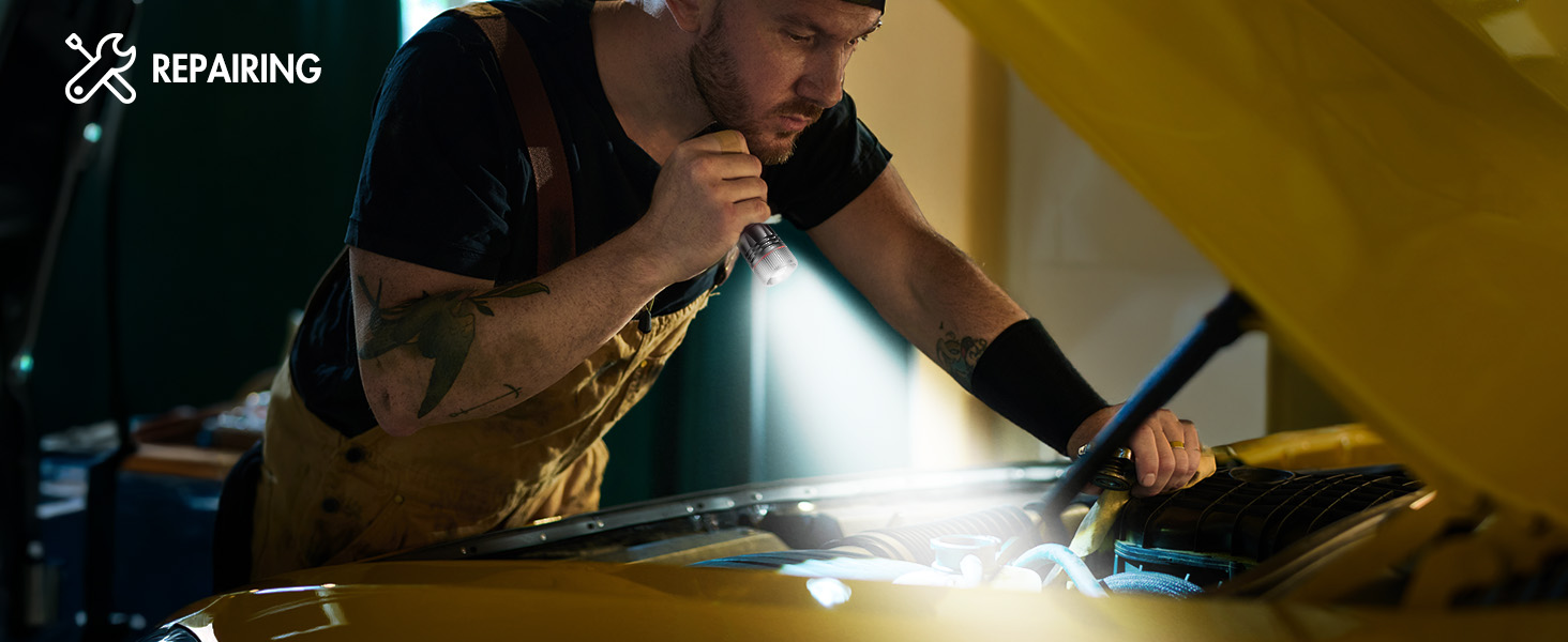 work flashlight rechargeable