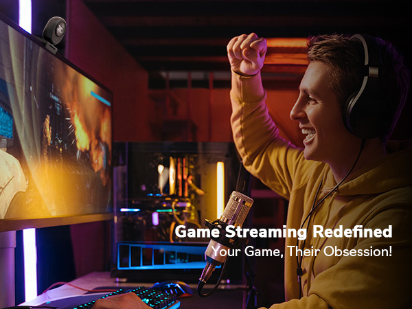 Pecise Face Lighting with the AI-Assisted camera EMEET Piko